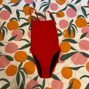 Jolyn Red Swimsuit